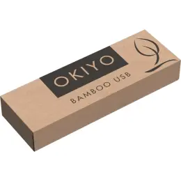 Okiyo Komorebi Bamboo Flash Drive Gift Box